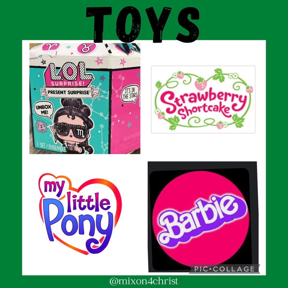🚂 TOYS • My Little Pony • Barbie • Hot Wheels • LOL • Funko Pop • sharper image